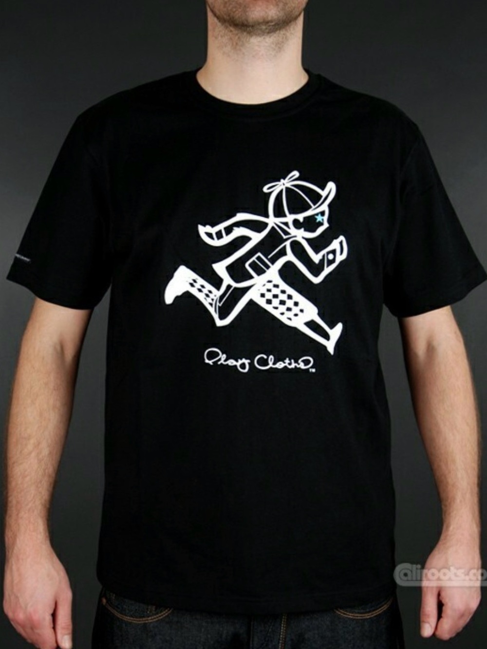 Vintage Play Cloths Men’s Black T-Shirt (Pusha-T)